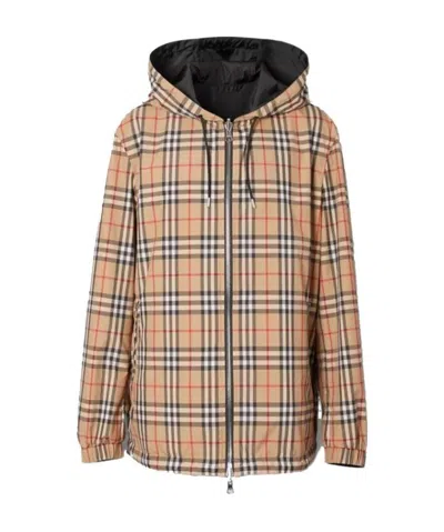 BURBERRY BURBERRY VINTAGE CHECKED REVERSIBLE JACKET
