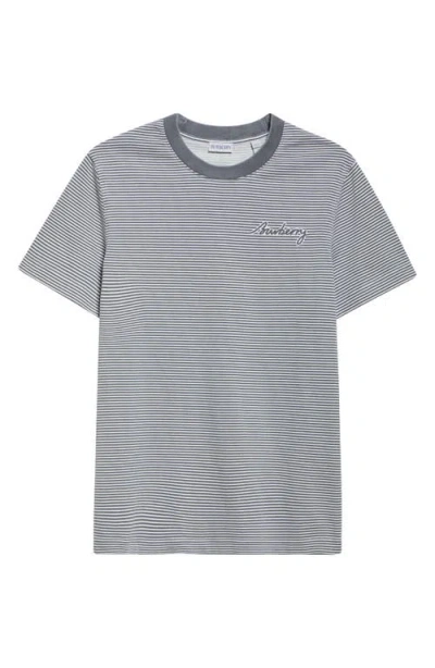 BURBERRY BURBERRY STRIPE CHEST LOGO T-SHIRT