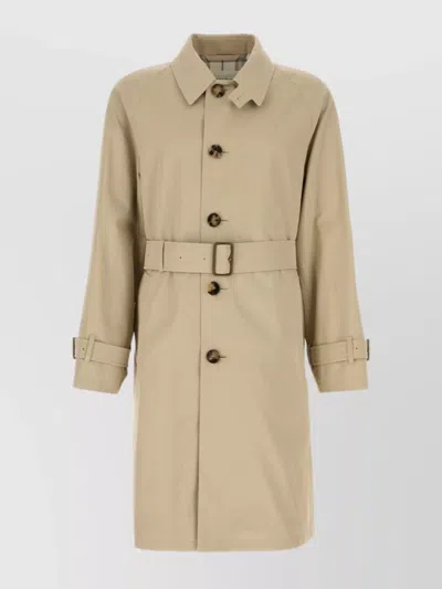 BURBERRY TRENCH COAT GABARDINE AJUSTABLE CUFFS BACK VENT