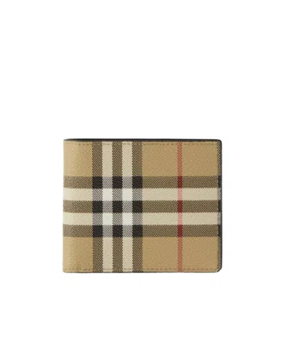 BURBERRY BURBERRY VINTAGE CHECK BIFOLD WALLET