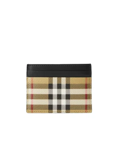 BURBERRY BURBERRY CHECKED RECTANGULAR-SHAPED CARDHOLDER