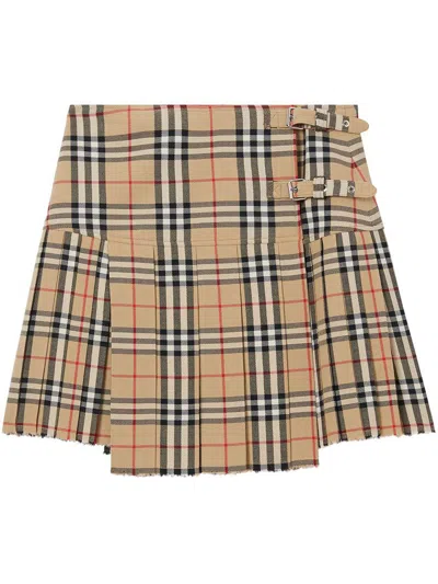 BURBERRY BURBERRY VINTAGE CHECK SKIRT