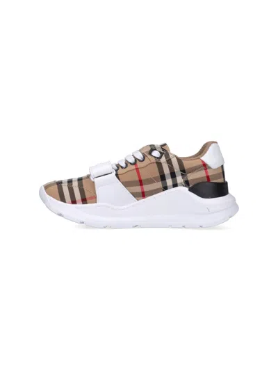 BURBERRY CHECK SNEAKERS