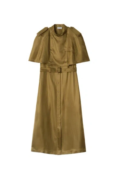 BURBERRY BURBERRY VISCOSE TRENCH DRESS