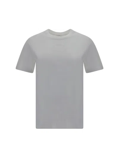 BURBERRY WHITE COTTON T-SHIRT