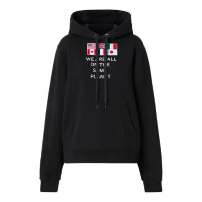 BURBERRY (WMNS) Burberry Hoodie Drawstring Hoodie Black