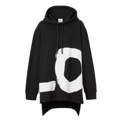 BURBERRY (WMNS) Burberry Love Long Sleeve Hoodie Black