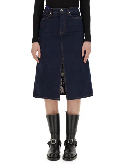 BURBERRY BURBERRY WOMEN DENIM SKIRT