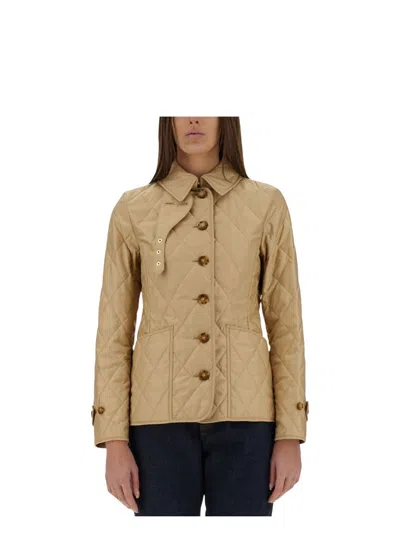BURBERRY WOMEN'S DIAMOND-SHAPED DOWN JACKET