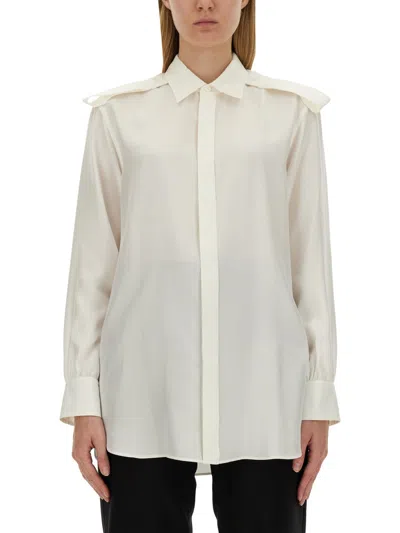 BURBERRY BURBERRY WOMEN SILK SHIRT