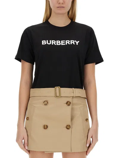 BURBERRY BURBERRY WOMEN T-SHIRT WITH LOGO