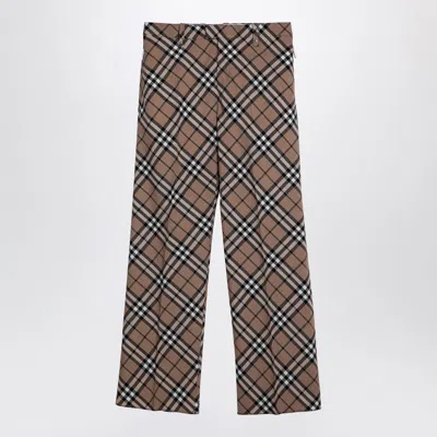 BURBERRY BURBERRY WOOL BLEND TROUSERS