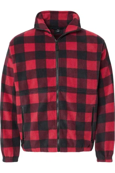 BURNSIDE POLAR FLEECE FULL-ZIP JACKET