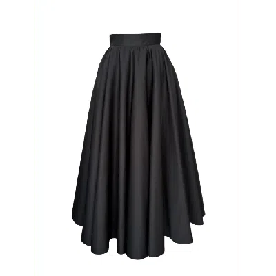 BUTIK CEYLAN BOSTANCI WOMEN'S ALARA PUFFY SKIRT BLACK