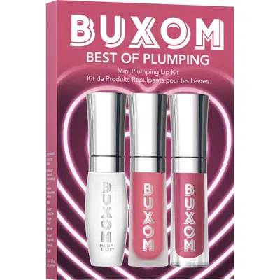 BUXOM BUXOM BEST OF PLUMPING MINI PLUMPING LIP KIT $45 VALUE