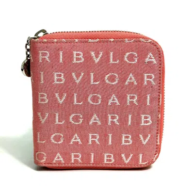 BVLGARI CLOTH WALLET (BI-FOLD) (PRE-OWNED)