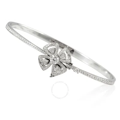 BVLGARI BVLGARI FIOREVER 18 KT WHITE GOLD DIAMOND BRACELET