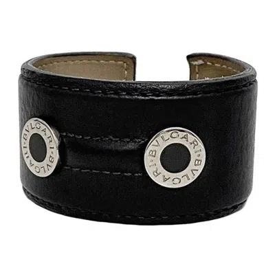 BVLGARI LEATHER BANGLE (PRE-OWNED)