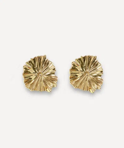 BY ALONA BY ALONA 18CT GOLD-PLATED AMARY STUD EARRINGS
