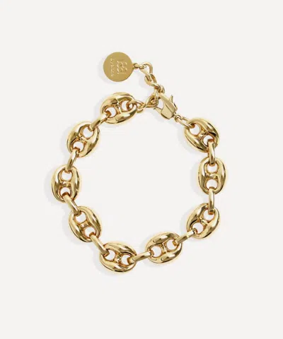 BY ALONA BY ALONA 18CT GOLD-PLATED CAPRI CHAIN BRACELET
