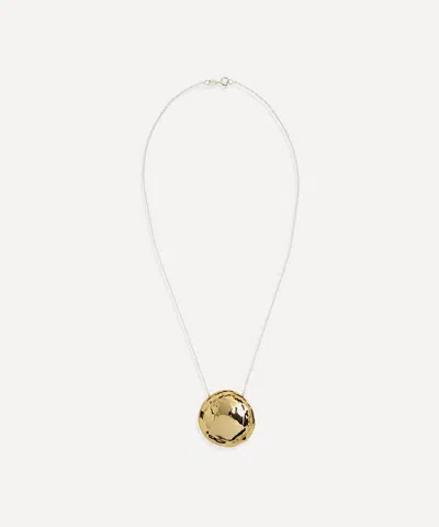 BY ALONA BY ALONA 18CT GOLD-PLATED DUNE PENDANT NECKLACE