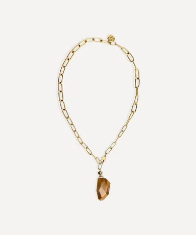 BY ALONA BY ALONA 18CT GOLD-PLATED ISABELLE PENDANT NECKLACE