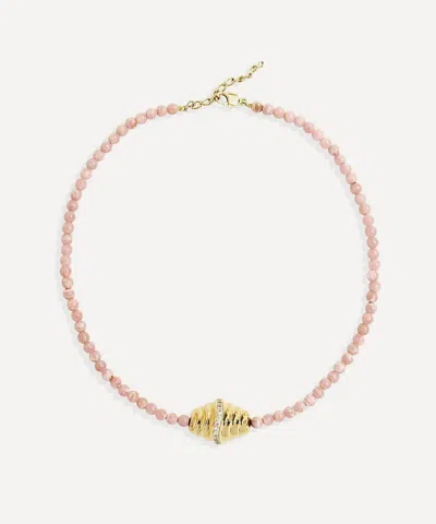 BY ALONA BY ALONA 18CT GOLD-PLATED MIELE PENDANT NECKLACE