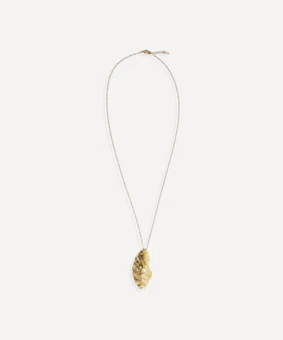 BY ALONA BY ALONA 18CT GOLD-PLATED NATALIYA PENDANT NECKLACE