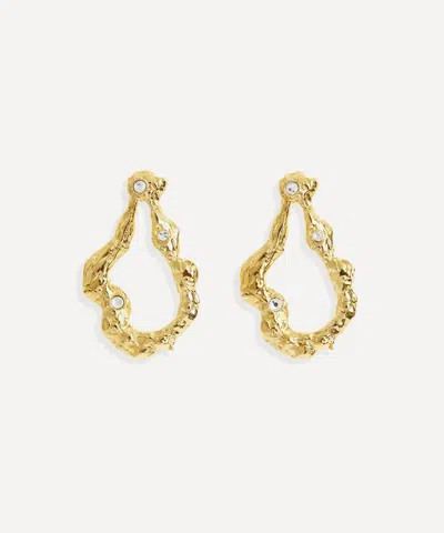 BY ALONA BY ALONA 18CT GOLD-PLATED RENA DROP EARRINGS
