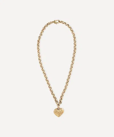 BY ALONA BY ALONA 18CT GOLD-PLATED ROMA PENDANT NECKLACE