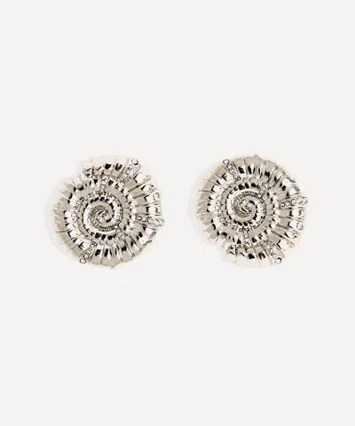 BY ALONA BY ALONA SILVER-PLATED GALIA STUD EARRINGS