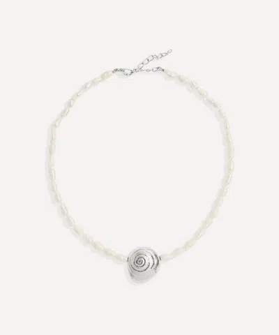 BY ALONA BY ALONA SILVER-PLATED SOFIA PENDANT NECKLACE