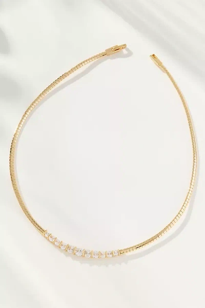 BY ANTHROPOLOGIE CRYSTAL BAR COLLAR NECKLACE