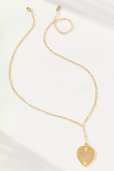 BY ANTHROPOLOGIE HEART PENDANT NECKLACE