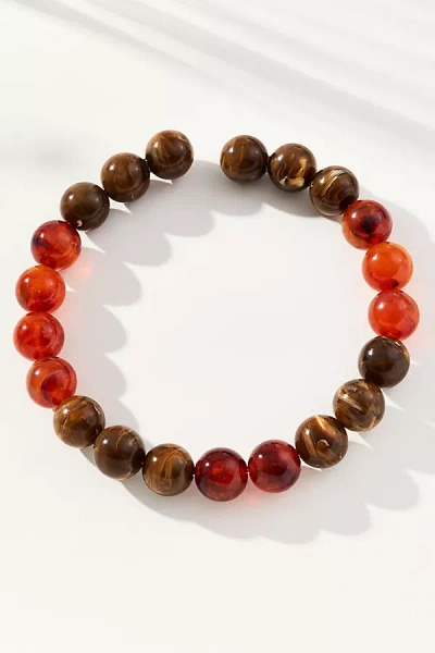 BY ANTHROPOLOGIE LARGE BEADED CHOKER NECKLACE