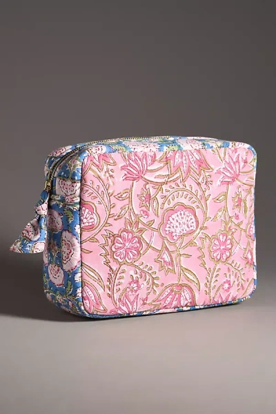BY ANTHROPOLOGIE PRINTED COSMETIC BAG
