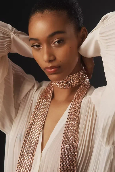 BY ANTHROPOLOGIE SEQUIN SKINNY SCARF