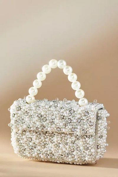 BY ANTHROPOLOGIE WEDDINGS THE FIONA BEADED BAG: PEARL-STRAP EMBELLISHED EDITION
