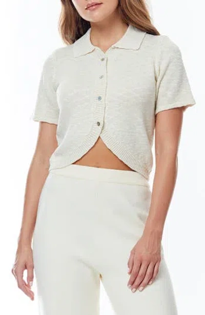 BY DESIGN BY DESIGN ARIZONA SHORT SLEEVE CROP CARDIGAN