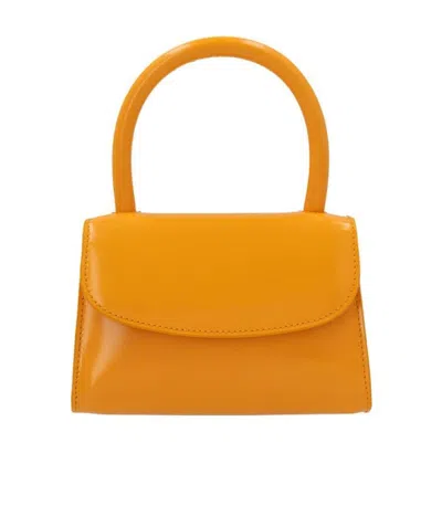 BY FAR MINI ROUNDED TOP-HANDLE TOTE BAG