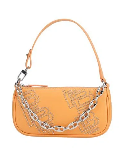 BY FAR BY FAR WOMAN HANDBAG ORANGE SIZE - LAMBSKIN