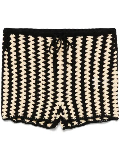 BY MALENE BIRGER CROCHET SHORTS