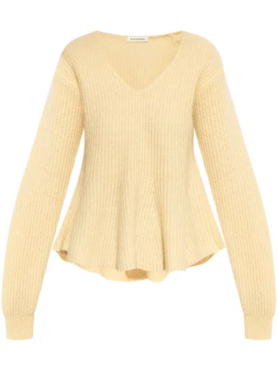 BY MALENE BIRGER RIBBED-KNIT JUMPER