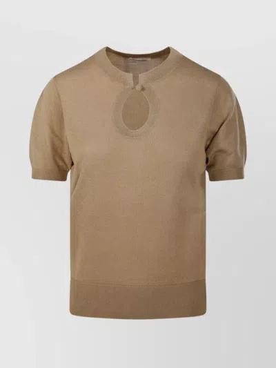 BY MALENE BIRGER TALA KEYHOLE DETAIL KNITWEAR