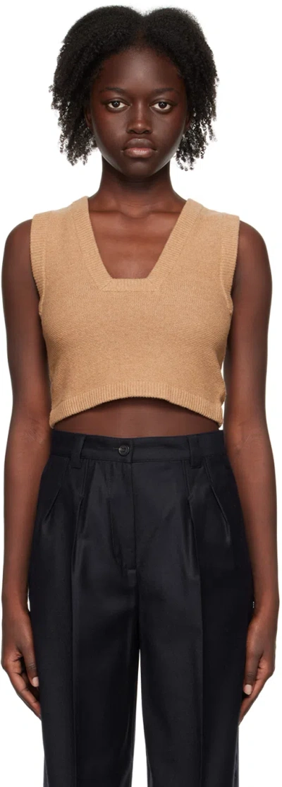 BY MALENE BIRGER TAN WIONE VEST