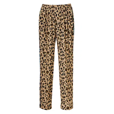 BY MOUMI WOMEN'S BLACK / BROWN / NEUTRALS RADUWA CAPRI LEOPARDO
