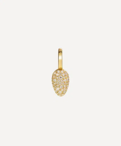 BY PARIAH BY PARIAH 14CT GOLD DIAMOND PIP PENDANT