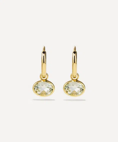 BY PARIAH BY PARIAH 14CT GOLD ORBIT HOOP EARRINGS