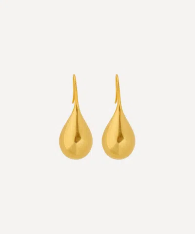 BY PARIAH BY PARIAH 14CT GOLD-PLATED VERMEIL LARGE DROP EARRINGS