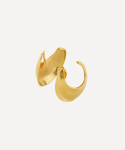 BY PARIAH BY PARIAH 14CT GOLD-PLATED VERMEIL SABINE HOOP EARRINGS